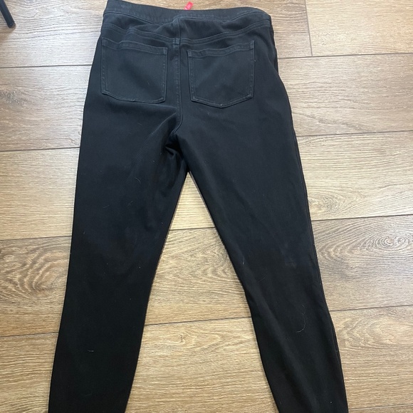 Spanx Jean-ish Ankle Leggings Size Medium, Black, Regular Inseam - Picture 9 of 9